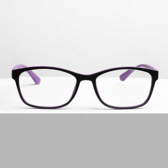 Очки корригирующие B 18055, цвет фиолетовый, +1