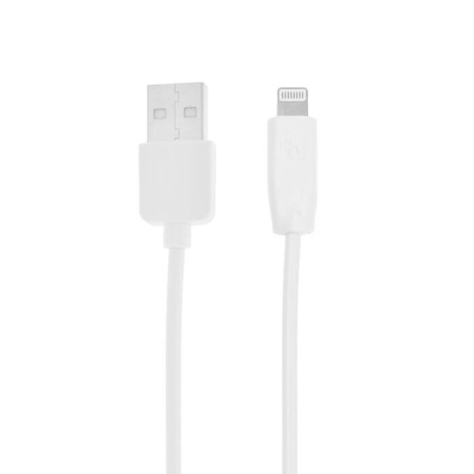 Кабель Hoco X1, Lightning - USB, 1 А, 1 м, белый