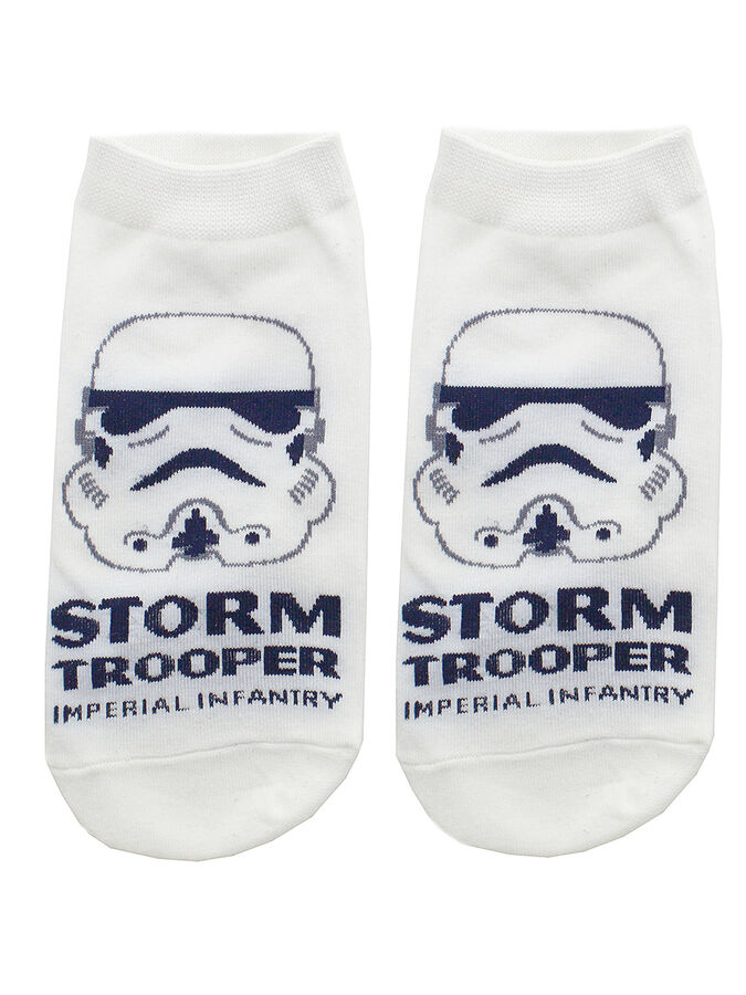 Krumpy Короткие носки р.37-44 &quot;Star Wars&quot; Клон Белые