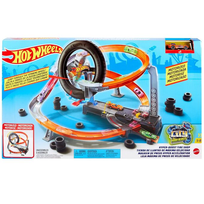 Игровой набор Mattel Hot Wheels Сити Шиномонтажная мастерская11