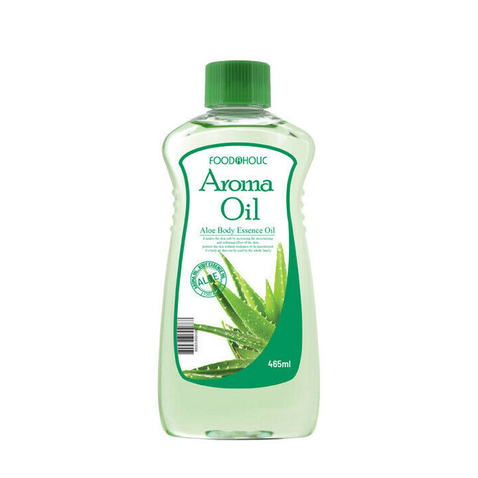 FOOD@HOLIC FOODAHOLIC aloe body essence aroma oil Аромамасло для тела с экстрактом алое 465 мл.