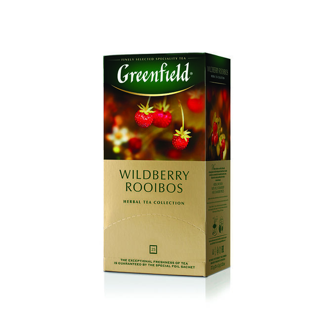 Чай Гринфилд Wildberries Rooibos, 25пак