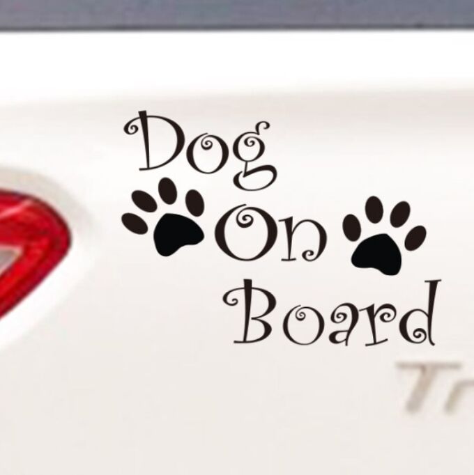 Наклейка на авто &quot;Dog on Board&quot;