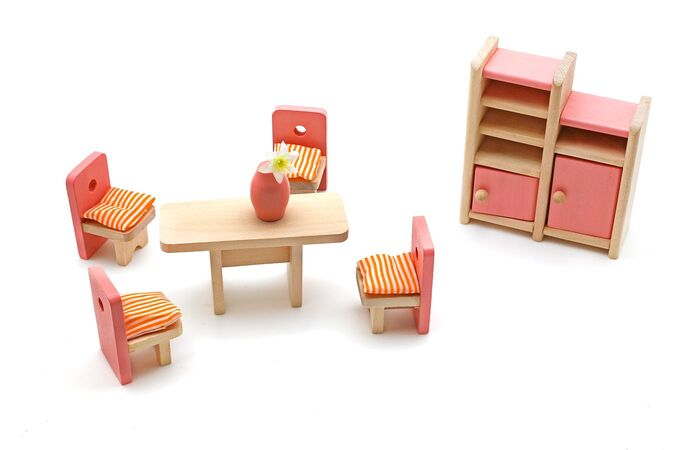 Wood Toys™ Мебель для домика Столовая