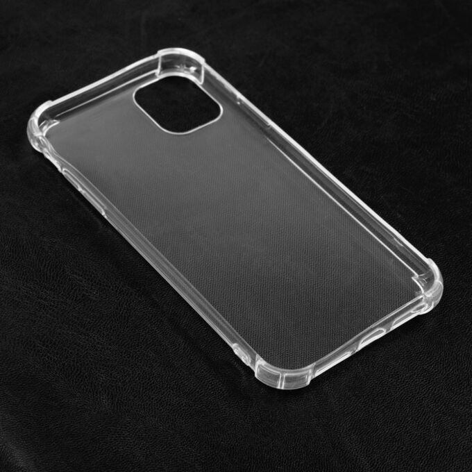 Чехол LuazON для iPhone 11, силиконовый, противоударный, прозрачный