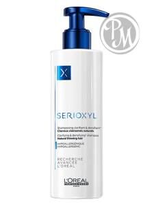 Loreal serioxyl уплотняющий шампунь для натуральных волос 250мл