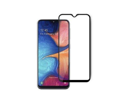Защитное стекло Samsung A205F Galaxy A20 (2019) Full черное