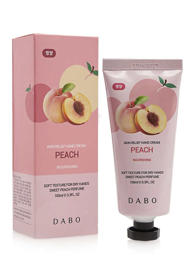 DABO Skin Relief Peach Nourishing Hand Cream Крем с экстрактом персика 100 мл