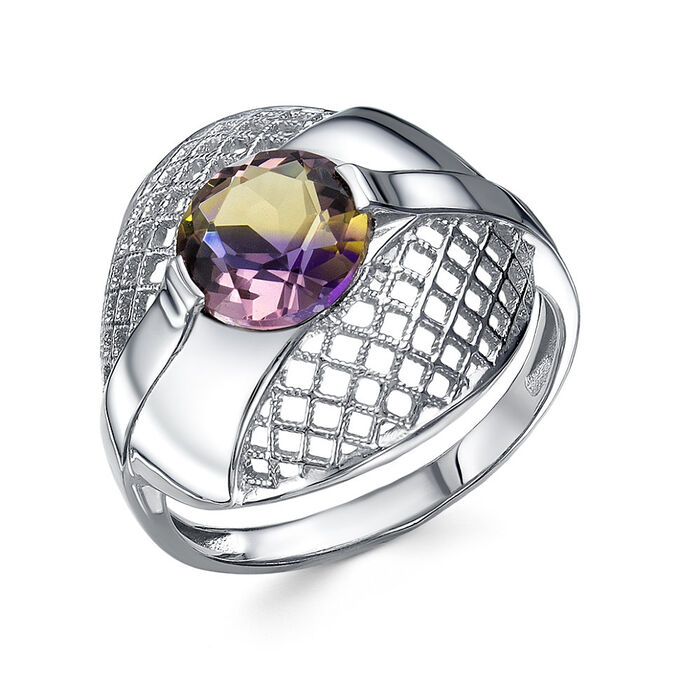 Серебряное кольцо с аметрином - 1321