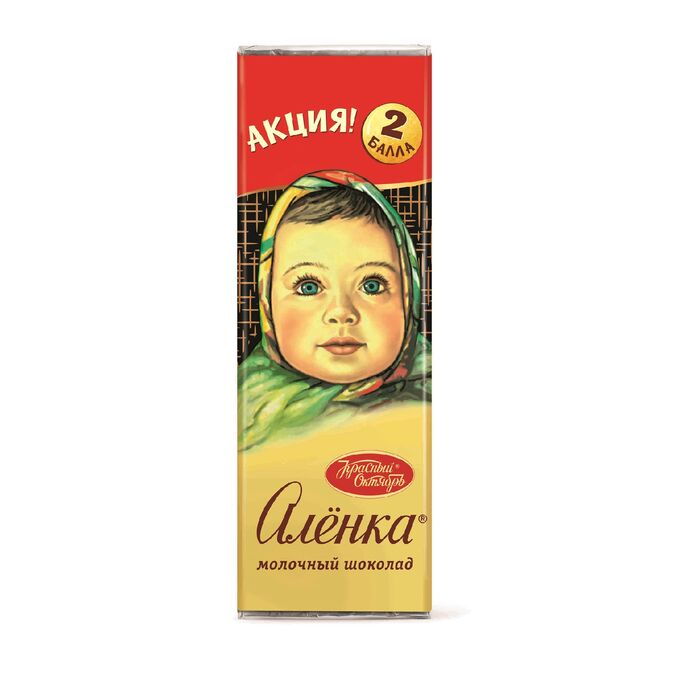 Красный октябрь Аленка молочный шоколад