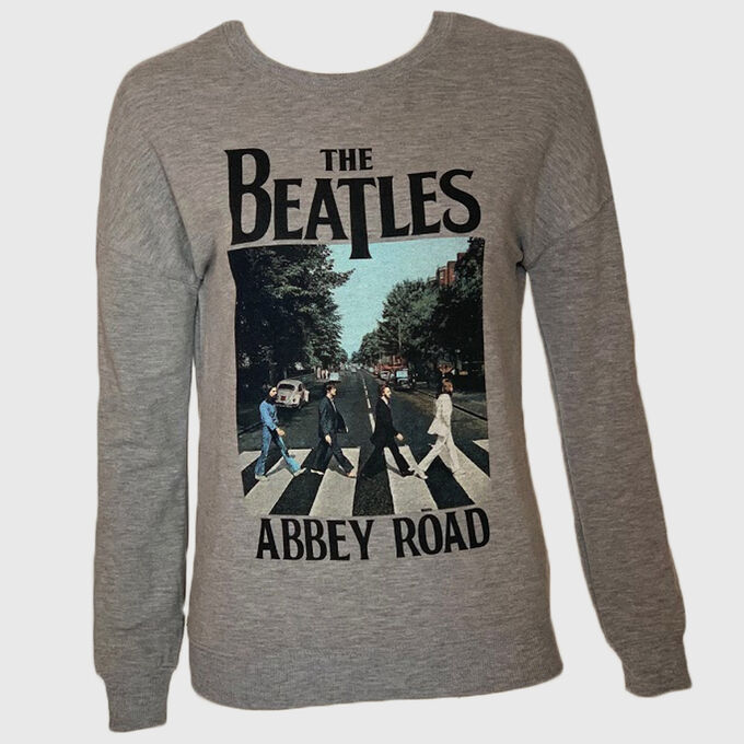 Модный женский свитшот The Beatles – принт с культовой фотографией ливерпульской четверки №62