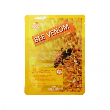[MAYISLAND] Маска тканевая с пчелиным молочком Real Essense Bee Venom Mask Pack, 25 мл