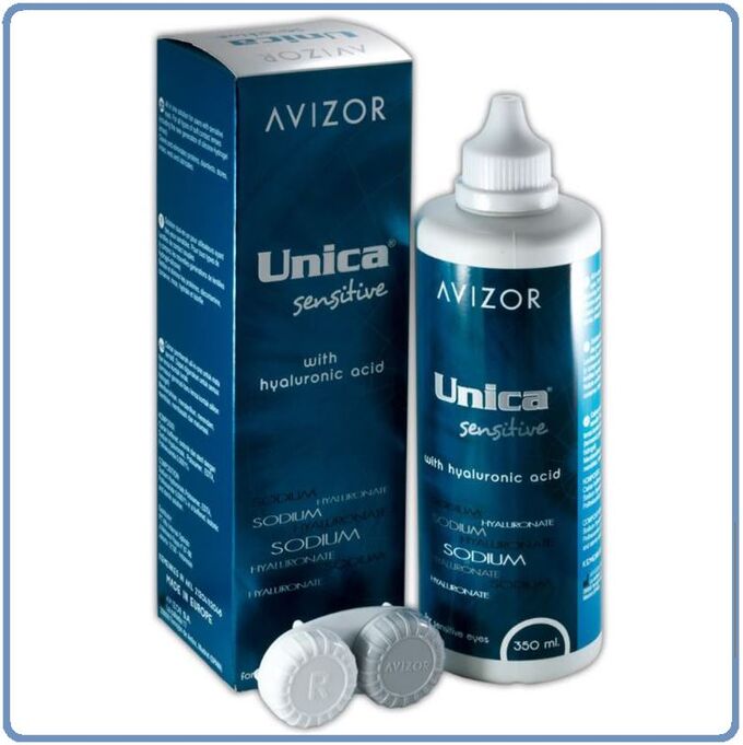 Р-р для контактных линз Unica sensitive 350мл