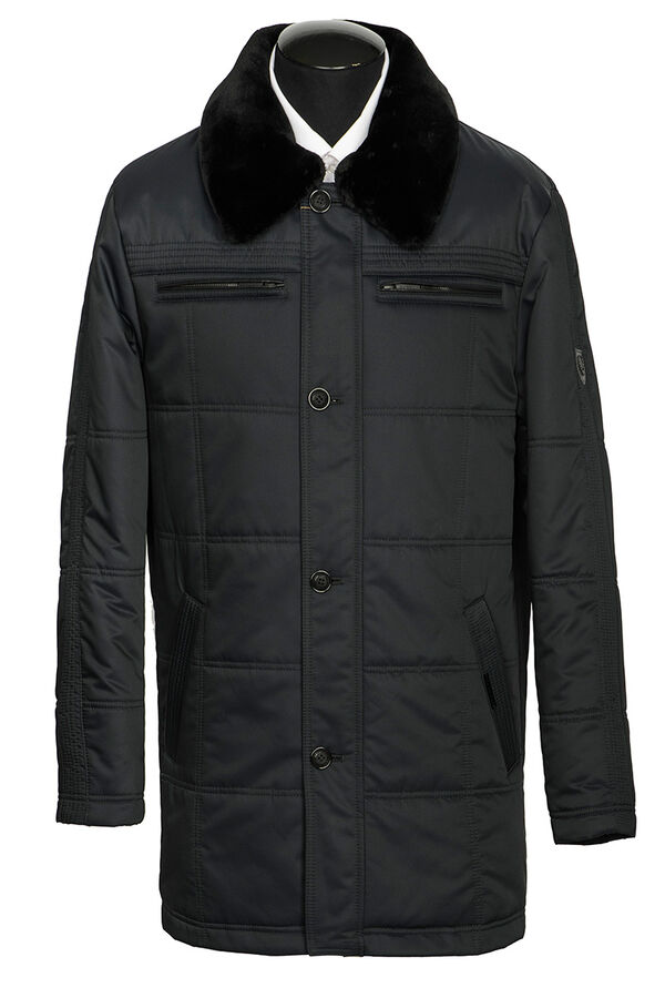 4059 M SANTINI NEW BLACK/ Куртка мужская