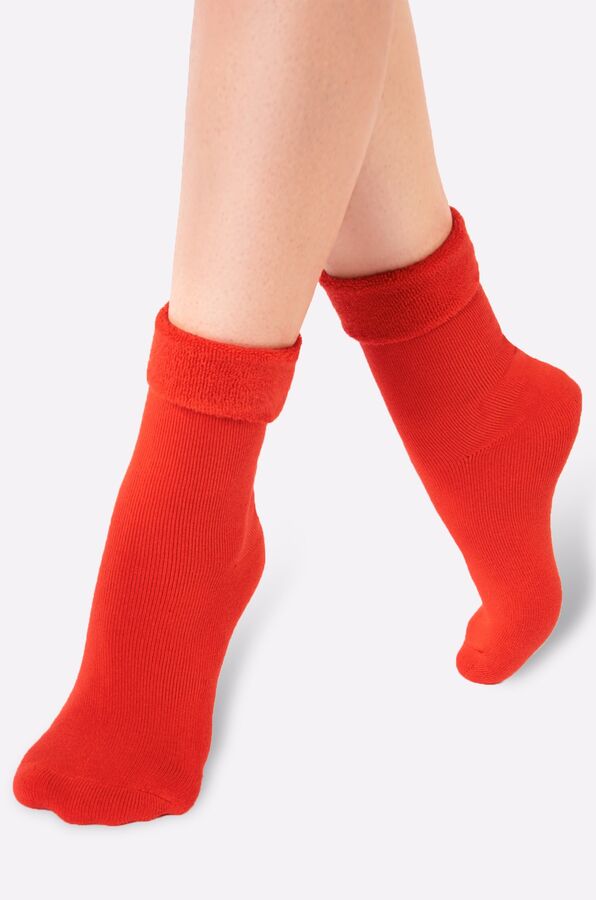 Happy Fox Теплые махровые носки - уютная моделька, согреют ножки