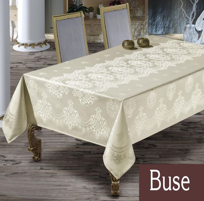 Скатерть Maison Royale BUSE 160*220 кремовый