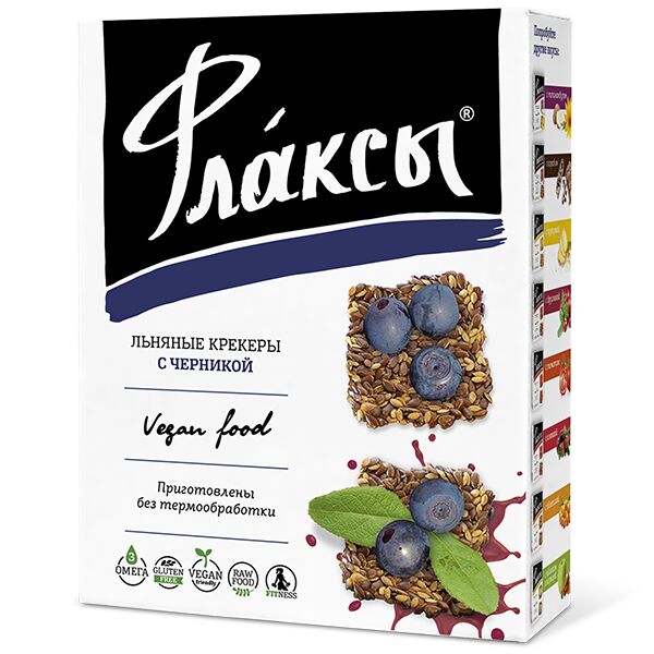 Компас Здоровья / Флаксы с черникой | Крекеры, сушки Компас Здоровья ...