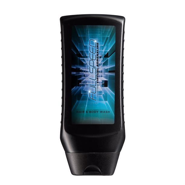 Avon Шампунь-гель для душа для мужчин Full Speed Virtual Adrenaline, 250 мл