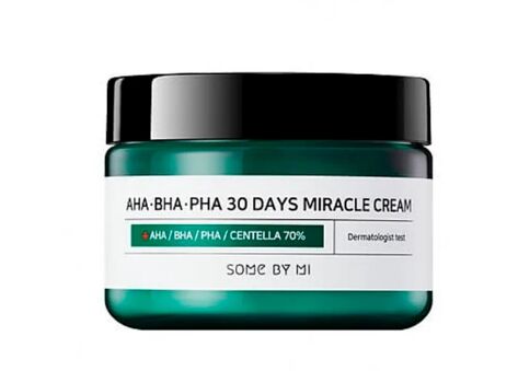 Восстанавливающий крем для проблемной кожи AHA-BHA-PHA 30 Days Miracle Cream  Some by mi