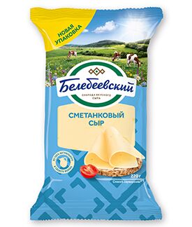 Белебеевский молочный комбинат 190гр СЫР Сметанковый 50%