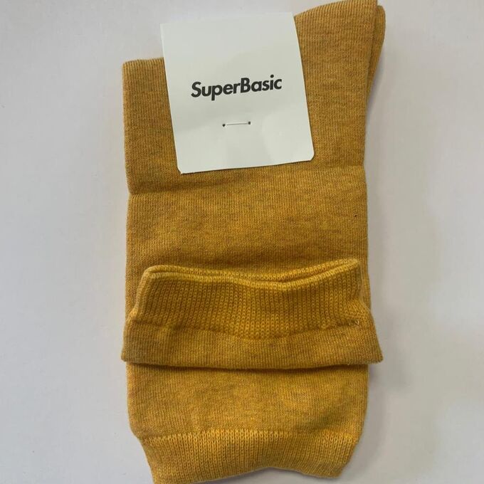 SuperBasic Носки длинные (горчичный), 1шт (р.37-39)