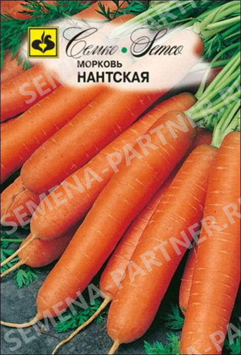 ТМ Семко Морковь Нантская 4. В упаковке: 3гр
