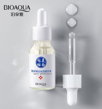 СЫВОРОТКА ДЛЯ ЛИЦА И ЗОНЫ ДЕКОЛЬТЕ BIOAQUA ANTI-FRECKLE ОТ ПИГМЕНТНЫХ ПЯТЕН И ВЕСНУШЕК 15 ML