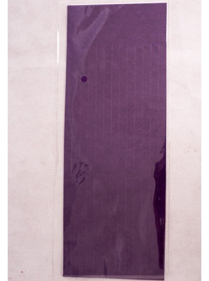 Помпон тассел бумага тишью темно-фиолетовый