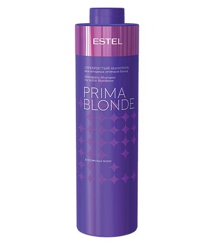 ESTEL PROFESSIONAL Серебристый шампунь для холодных оттенков блонд  ESTEL PRIMA BLONDE (1000 мл)