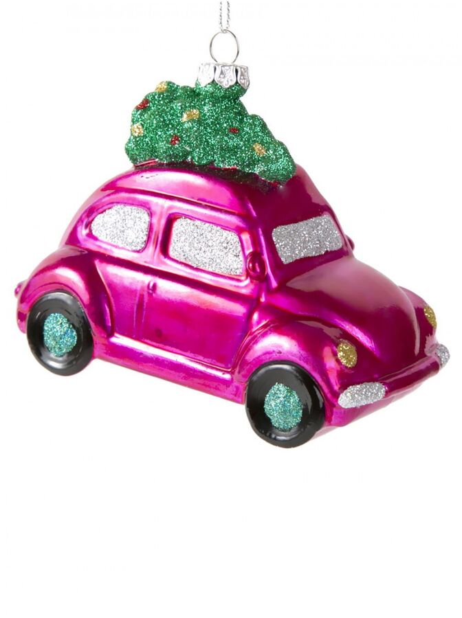 Новогодняя игрушка автомобиль