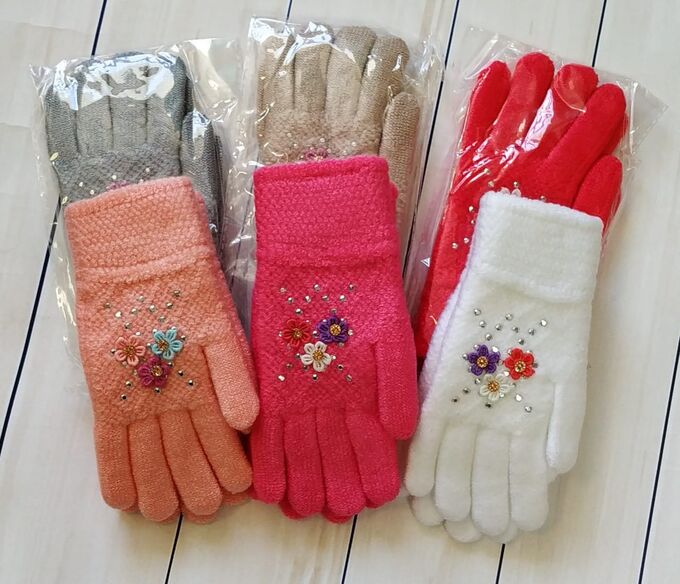 Перчатки для девочки (10-15 лет)