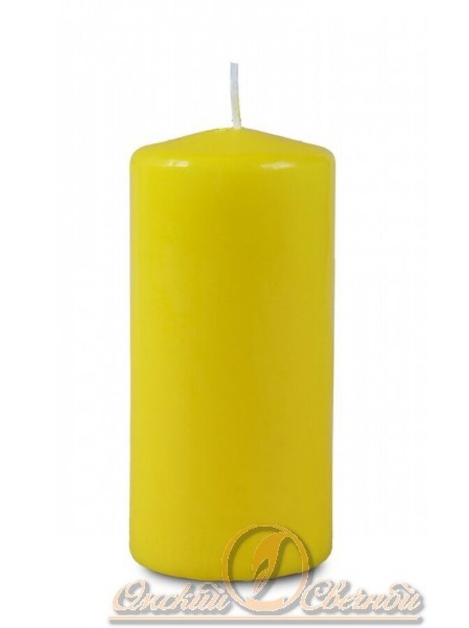 Пеньковая 50 х115 желтая свеча