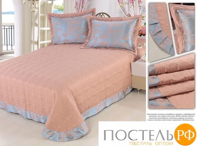 Покрывало Diva Afrodita exclusive жаккард с вышивкой Арт-016 .220*240+2 ...