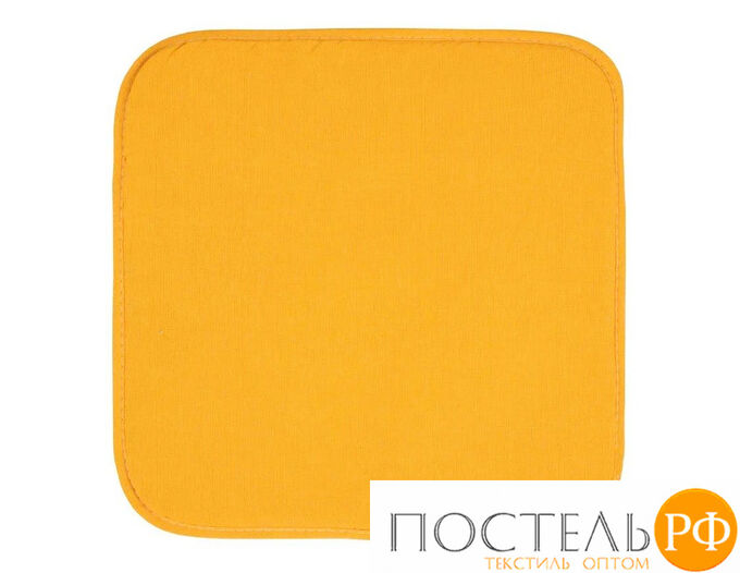 Подушка на стул цвет: Оранжевый 40х40 см