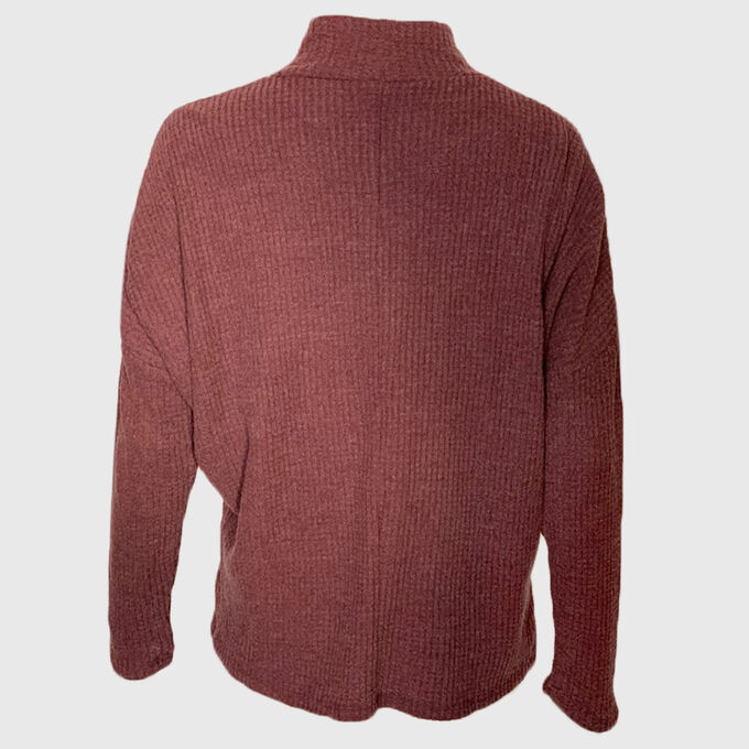 Стильный женский свитер Z Supply с горлом – находка для любительниц простых и понятных комплектов на каждый день №762