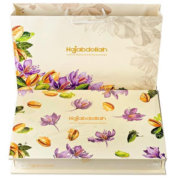 Конфеты HAJABDOLLAH saffron &amp; pistachiopashmak 300 г