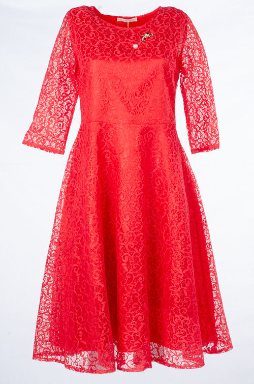 Женское платье вечернее из гипюра 248508 размер 42, 44, 46, 48