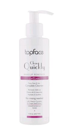 TOPFACE   CLEAN QUICKLY - MAKE-UP REMOVER LOTION  Лосьон для снятия макияжа 190 мл.