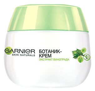 GARNIER   БОТАНИК-КРЕМ  Увлажняющий крем с &quot;Экстрактом винограда&quot; для нормальной и смешанной кожи 50 мл.