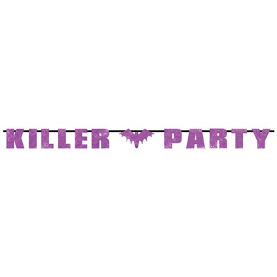 Гирлянда-буквы KILLER PARTY 3,65м/A