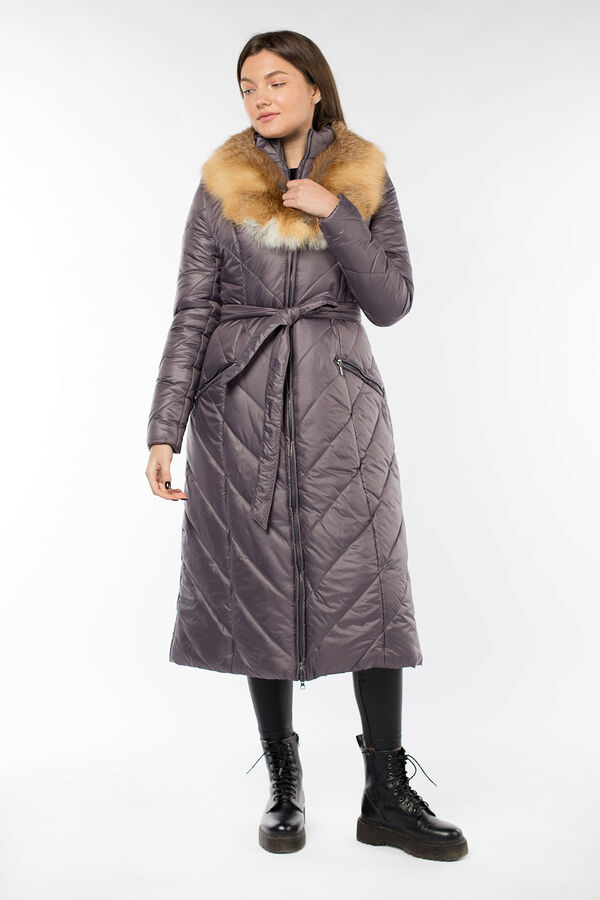 Империя пальто Куртка зимняя (Синтепух 300) пояс