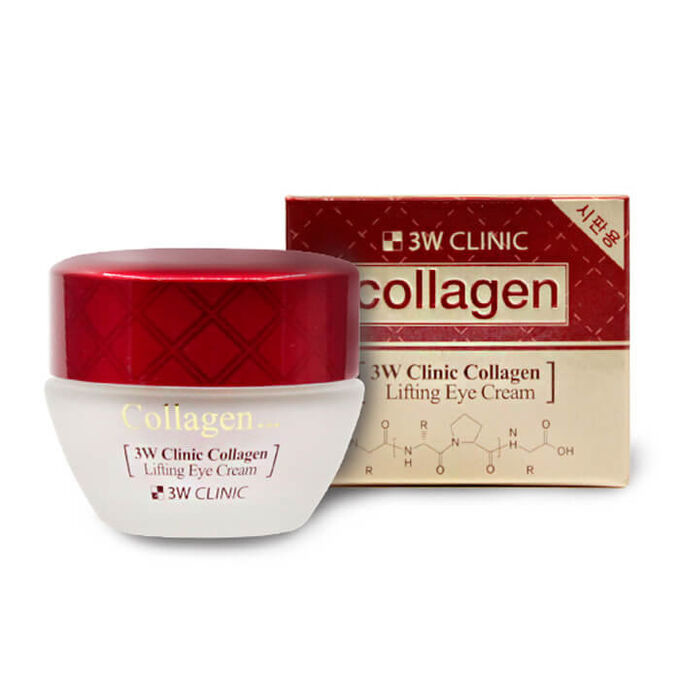 3W CLINIC Крем для глаз Collagen Lifting Eye Cream, 35 гр