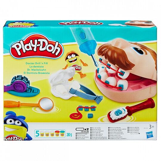 B5520EU4 Набор для творчества Hasbro Play-Doh для лепки Мистер зубастик