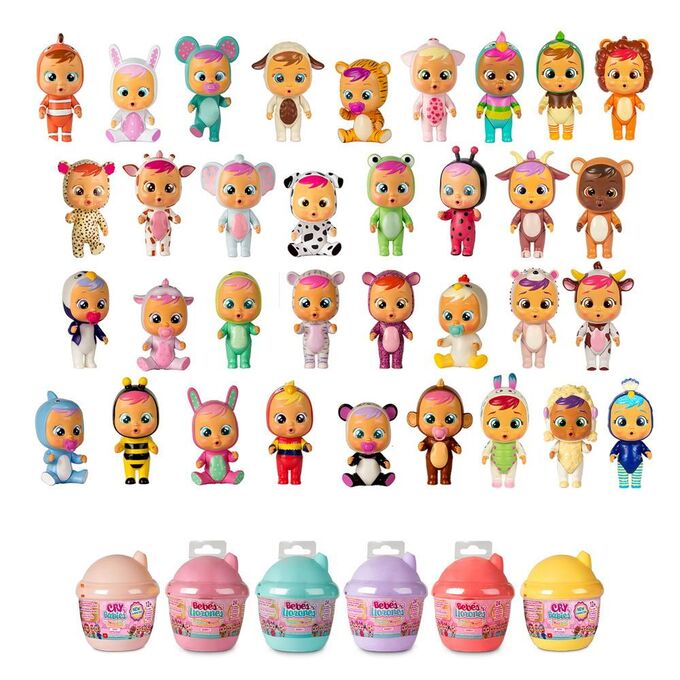 Кукла IMC Toys Cry Babies Magic Tears Плачущий младенец в комплекте с домиком и аксессуарами, 24 вида в коллекции