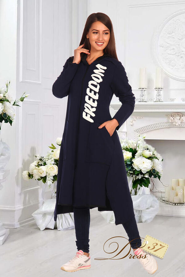 dress37 Парка «Клуб» синяя