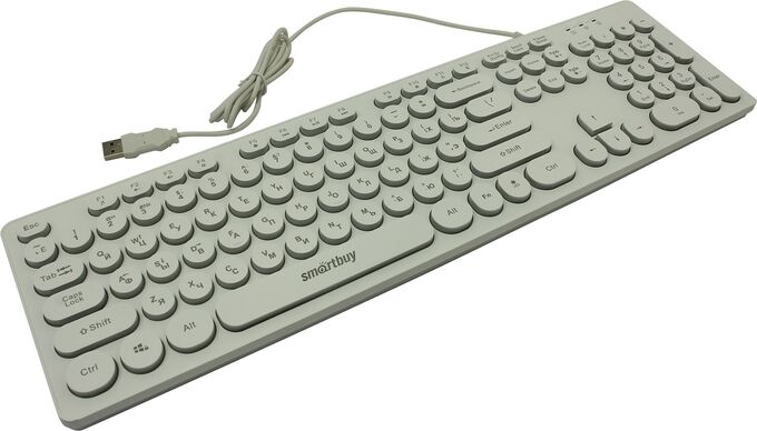 Клавиатура с подсветкой SmartBuy 328  ONE USB белая (SBK-328U-W)/20
