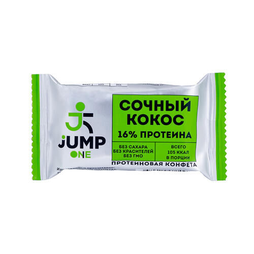 Конфета орехово-фруктовая со вкусом &quot;Сочный кокос&quot; Jump