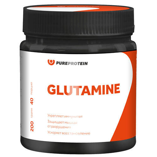 Глютамин со вкусом апельсина Pure Protein
