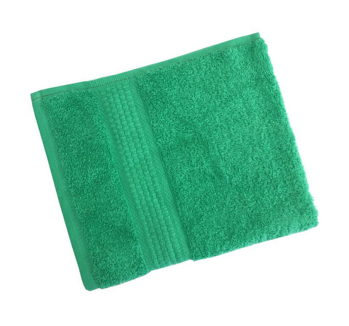 Ивановотекстиль Махровое гладкокрашенное полотенце 50*90 см 460 г/м2 (Ярко-зеленый)