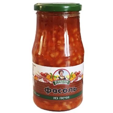 Фасоль Угощение Славянки 530 г с овощами 1х6.